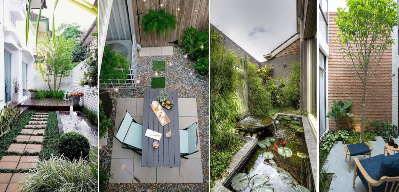 100+ ý tưởng thiết kế sân vườn sau nhà ống, nhà phố đẹp mê ly, không thể bỏ qua